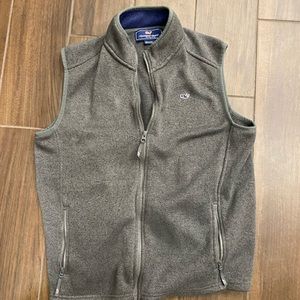 Vineyard vines classic gray sweater vest